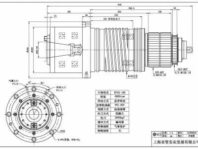皮帶式BT50-190-635